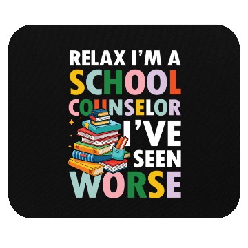 Discover I'm a School Counselor for a School Counselor Mouse Pads