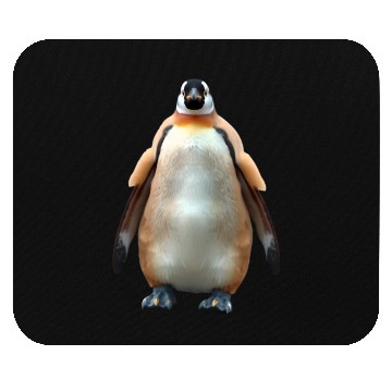Discover Majestic Emperor Penguin Mouse Pads