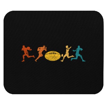Discover Rugby Player Retro Vintage Funny Rugby Mouse Pads