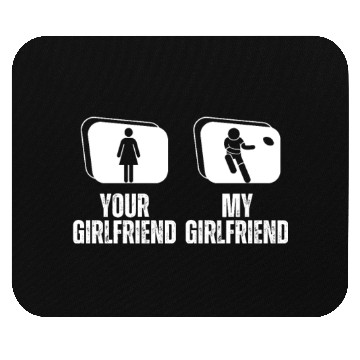 Discover Rugby Player Your Girlfriend My Girlfriend Proud Mouse Pads