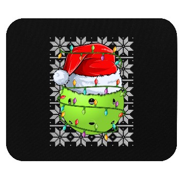 Discover Pickleball Christmas Lights Mouse Pads