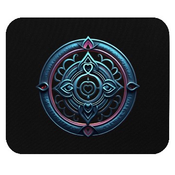 Discover Sacred Heart Mandala Mouse Pads