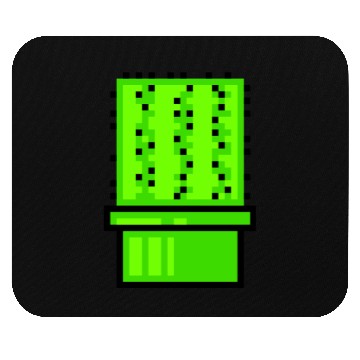 Discover Cactus Cacti Retro Video Game Pixel Flower Pot Mouse Pads