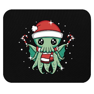 Discover Christmas Cthulhu Mouse Pads