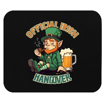 Discover Irish Drinking Hangover Mouse Pads