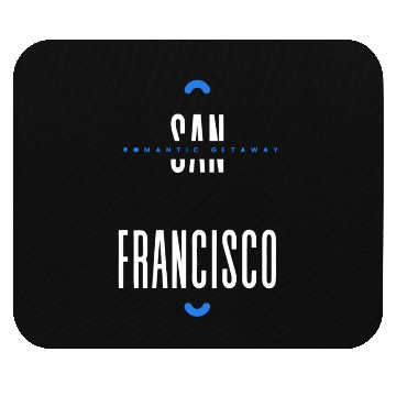 Discover San Francisco, Romantic Getaway Mouse Pads
