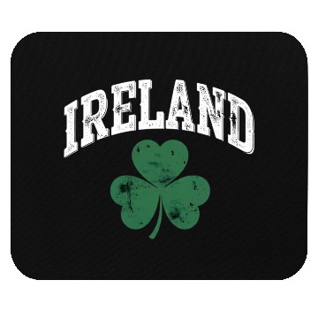 Discover Ireland Shamrock Mouse Pads