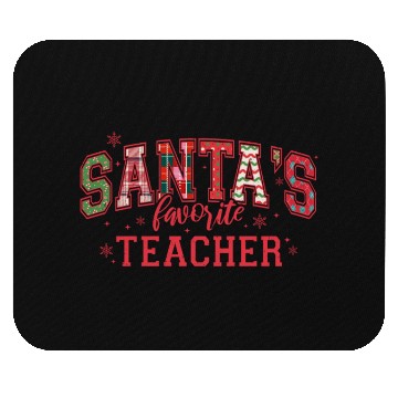 Discover Santa Teacher Mouse Pads