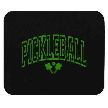 Discover Arch Style Pickleball design in Green Mouse Pads