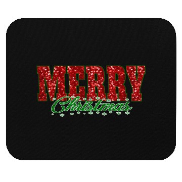 Discover Merry Christmas Happy classicT-Mouse Pads