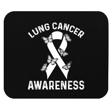 Discover Lung Cancer Awareness Month Support Mouse Pads
