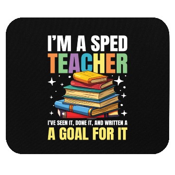 Discover I'm a SPED teacher for a School Counselor Mouse Pads