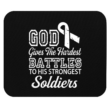 Discover Jesus Prayer Lung Cancer Warrior Lung Cancer Mouse Pads