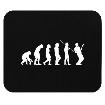 Discover Guitar evolution guitar player musician Mouse Pads