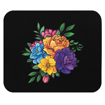 Discover Flower Bouquet Flowers Flowers Mouse Pads