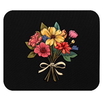 Discover Flower Bouquet Flowers Flowers Mouse Pads