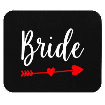 Discover Bride Wedding Engagement Bachelorette Party Mouse Pads