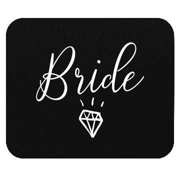 Discover Bride Wedding Engagement Bachelorette Party Mouse Pads