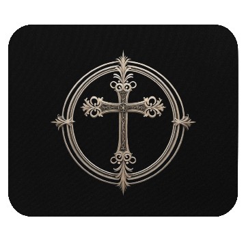 Discover Classic Gothic Cross Mouse Pads