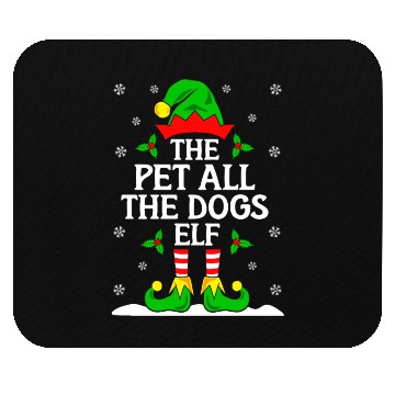 Discover Funny Christmas Dog Lover Mouse Pads