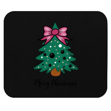 Discover Christmas tree Mouse Pads