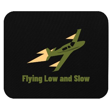 Discover Flying Low and Slow Bush Pilot Mouse Pads