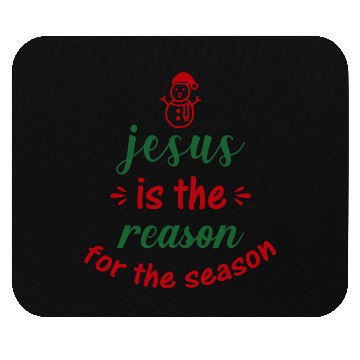 Discover Jesus is the reason for the season, Christmas Mouse Pads