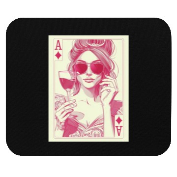 Discover joker girl Mouse Pads