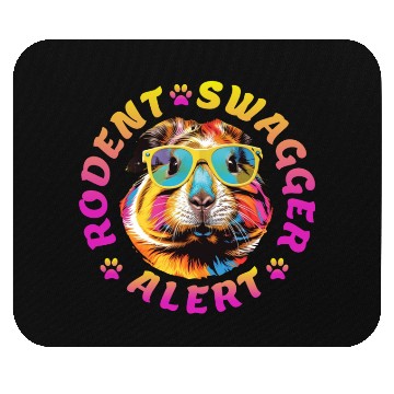 Discover RODENT SWAGGER ALERT - FUNNY GUINEA PIG LOVER GIFT Mouse Pads