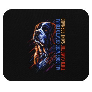 Discover Saint Bernard Mouse Pads
