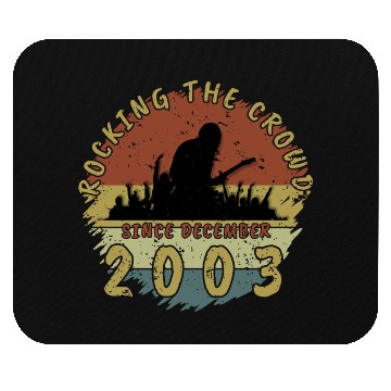 Discover 21st birthday Rocking this planet GIT 12/2003 Mouse Pads