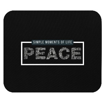 Discover Dark Green and White Simple Modern Typography Mouse Pads