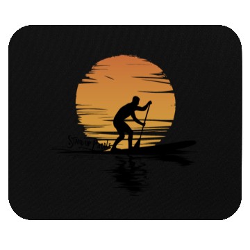 Discover Stand Up Paddle Leisure Vacation Mouse Pads