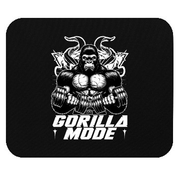 Discover Gorilla Mode Workout Gym Mouse Pads