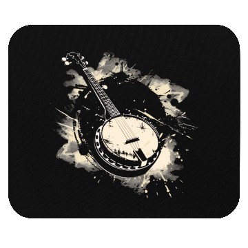 Discover Banjo Graphic Mouse Pads