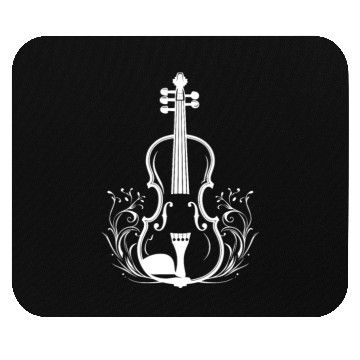 Discover Violin Sketch Mouse Pads