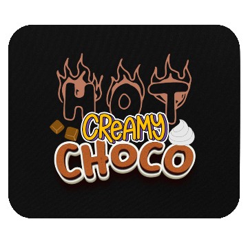 Discover Hot Creamy Choco: Hot Choco Lover Mouse Pads