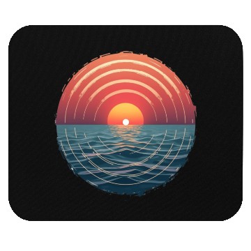 Discover Sunset Symphony Mouse Pads