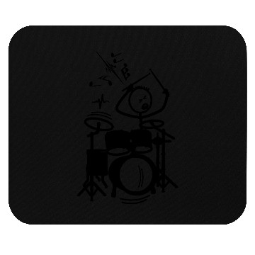 Discover Stickmen drummer Mouse Pads