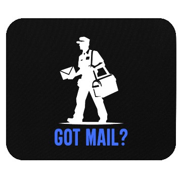 Discover Postal Worker and Mailman Design Mouse Pads