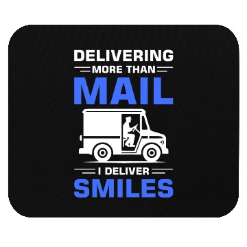 Discover Postal Worker and Mailman Design Mouse Pads