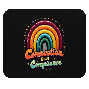 Discover Connection Over Compliance Neurodiversity Mental Mouse Pads