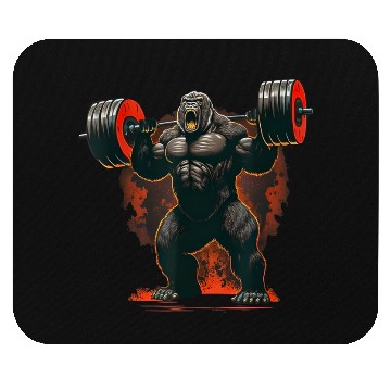 Discover NEW LIMITED Gorilla Gym Beast Workout Weights Mouse Pads