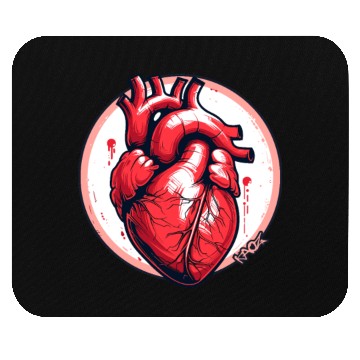 Discover Anatomy of a Heart Mouse Pads