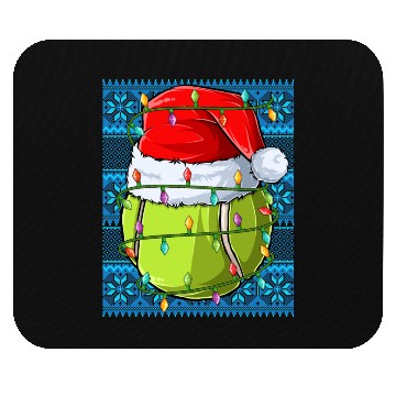 Discover Tennis Christmas Lights Mouse Pads