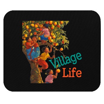 Discover Village life Mouse Pads