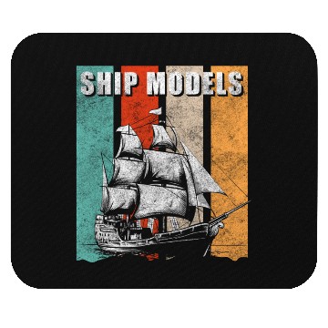 Discover Model Ship Miniature Hobby Mouse Pads