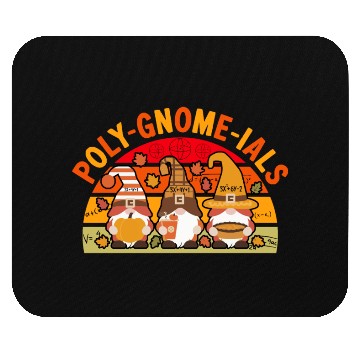 Discover Poly-Gnome-Ials Funny Math Teacher Mouse Pads