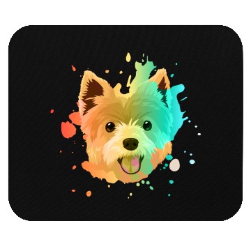 Discover Yorkshire Terrier Colorful Mouse Pads