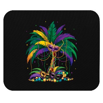 Discover Jester Mask Carnival Mardi Gras Mouse Pads